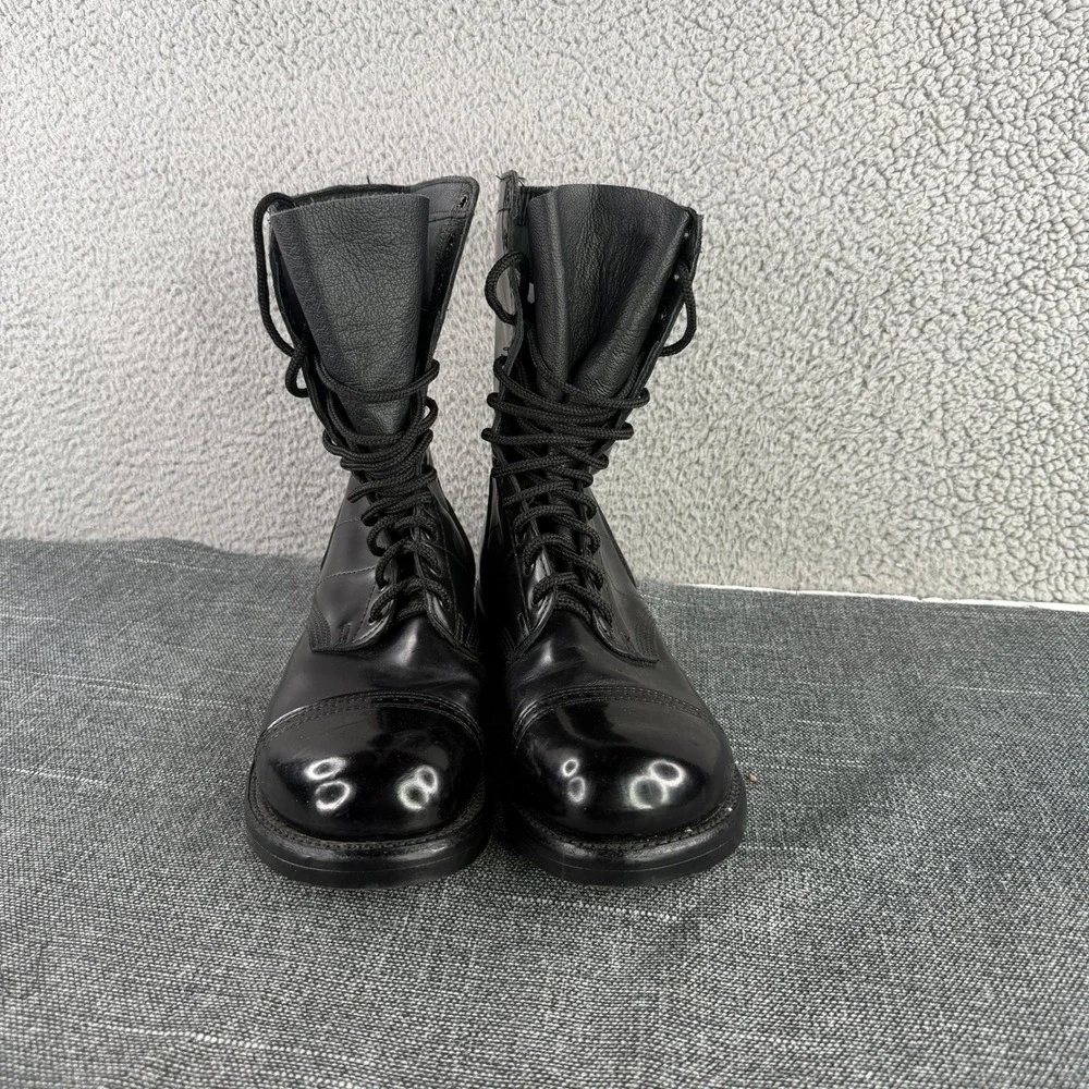 Corcoran 1500 Jump Boots Mens 13 D Black Leather Paratrooper Combat Made in USA